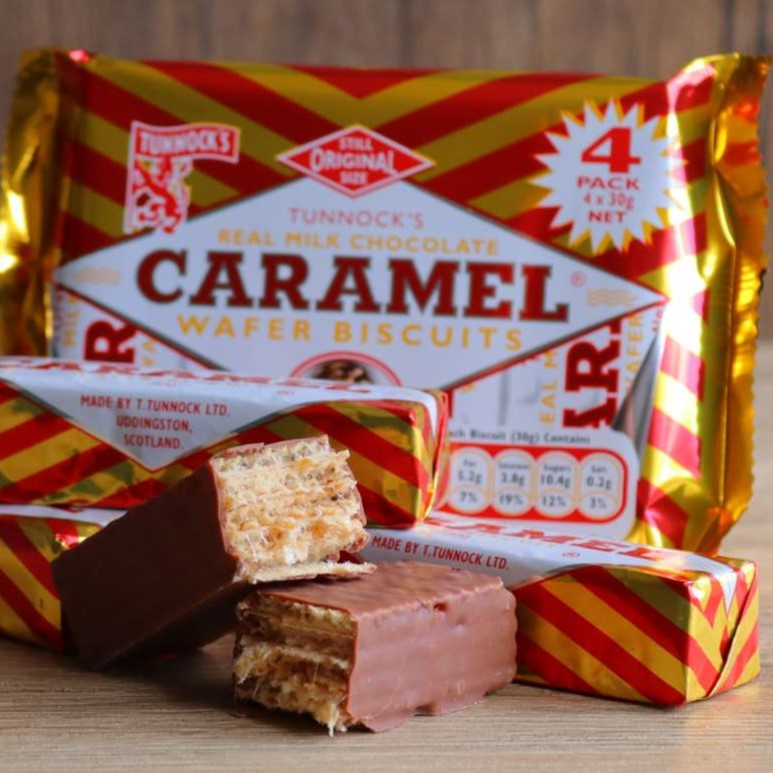 Tunnocks caramel wafer bars